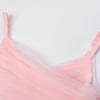 Flower Girl Spaghetti Strap Dress A-Line Ball Gown Tulle Dresses for Wedding Birthday Party