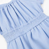 Girls Summer Casual Dress Bow Tie Back Dresses Off Shoulder Ruffled Hem