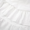Girls Summer Casual Dress Bow Tie Back Dresses Off Shoulder Ruffled Hem