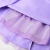 Flower Girl Dress Satin Ball Gown for Wedding Party with Bowknot