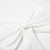 Flower Girl Dress Satin Ball Gown for Wedding Party with Bowknot