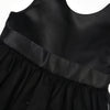 Flower Girl Dress Satin Ball Gown for Wedding Party with Bowknot