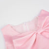 Flower Girl Dress A-Line Tulle Tutu for Wedding Birthday Party with Bow-Knot