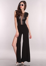 Lace Black Sexy Long Gown