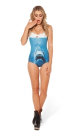 Shark VS Mermaid Jumpsuit Swimwear