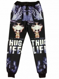 Wholesale Fashion Character & letter printed Jogger Pants