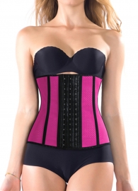 New Arrival Breathable Rubber Women Corset Rose