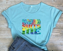  Women's Motherhood Suits Me Graphic Print Tee Round Neck Short Sleeve T Shirt 