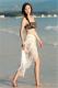 Lace Crochet Beach Veil Wrap Dress White without Swimsuits