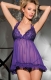 Hot sexy new arrival charming babydoll purple