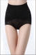 High Waisted Paisley Slimming & Firming Girdle Black