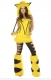 Women Cosplay Yellow Furry Elephant Halloween Costume