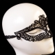 Halloween Mysterious Lace Carnival Party Mask Black