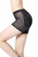 Lace Breathable Lifter Middle Waist Slimming Bodyshaper Black