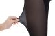Middle Waist Black Long Leggings Stretch Lifter Embroider Shapewear