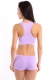 Plus Size Sporty Underwired Jogger Yoga Bra Purple