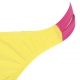 Newest Seductive Butterfly Knot Strappy Bikini Panty Yellow