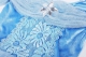 Girls Kids Blue Princess Cinderella Costume Cosplay Fancy Short Sleeve Butterflies Dress