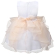Toddler Girls' Ruffle Flower Party Pageant Princess Summer Dress Champagne