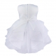 Toddler Ruffle Flower Party Pageant Princess Summer Dress White