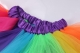 Girls Layered Rainbow Tutu Skirt Ballet Dance Ruffle Tiered Dress