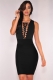 Womens Sexy Lace Up Cap Sleeves Bodysuit Clubwear Black(The Skirt and Pants Are Not Included ​)