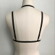 2017 Women Sexy Bandage Triangle Lace Bra Bralette Strap Crop Top Black
