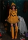 Costumes for Halloween pumpkin girl characters 