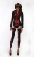 New Arrivals Vampire Long Sleeves One Piece With Stockings Jumpsuit for Halloween Costumes Black With Red Horrific Golgo