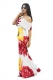 Floral Print Off-the-shoulder Maxi Dress