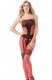 Red Sexy Sheer Backless One-piece Baby Stocking