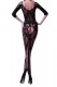 Hollow-out Pattern Crotchless Bodystocking