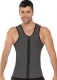 Hot Sale Fashion Zip On The Front Corset For Man