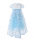 Princess Elsa Costumes Short Sleeve Birthday Dress up for Girls 