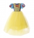 Classic Snow White Princess Costume Fancy Dress for Christmas Gift