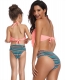 Pink Fringed Bikni Set Family Matching Swimsuit Girls Bathing Suit 