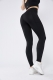 Stitching Pocket Yoga Pants Double-Sided Nylon High-Elastic Tight-Fitting High-Waist Fitness Women Pants 