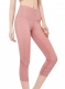 Yoga Pants Woman High Waist Double-Sided Nude Tight-Fitting Sports Cropped Trousers
