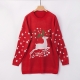 Christmas  Pullover Knitted sweater Deer Snow printed sweaters 