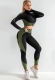 Fashion Women Three-Piece Set Yoga Sportswear Fitness Gym Tight Fitting Sport Suit