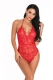 Sexy Strappy Lace Appliques Lingerie Hammock One-piece Chemise