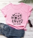 Women Casual Letter Printed PLANT THESE SAVE THE BEES
