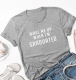 Women Casual Letter Printed T-Shirts WAKE ME UP WHEN I AM GRADUATED