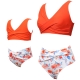 Solid Color Vest Top 2-Pieces Matching Swimwear