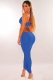  Womens Summer Sexy Spaghetti Strap Solid Color Deep-V Neck Bodycon Long Dress