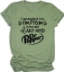  Women's Dr Pepper Letter Graphic Print Tee Round Neck Short Sleeve T Shirt 
