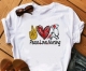  Women's Peace Love Nursing Letter Graphic Print Tee Round Neck Short Sleeve T Shirt 