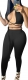 Women Club Tracksuit Halter Neck Crop Top Slim Pants Set 2 Piece Outfits