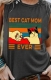 Women Tank Tops Best Cat Mom Ever Graphic Casual Sleeveless Tops