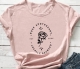  Women's Rose Apothecary Graphic Print Tee Round Neck Short Sleeve T Shirt 